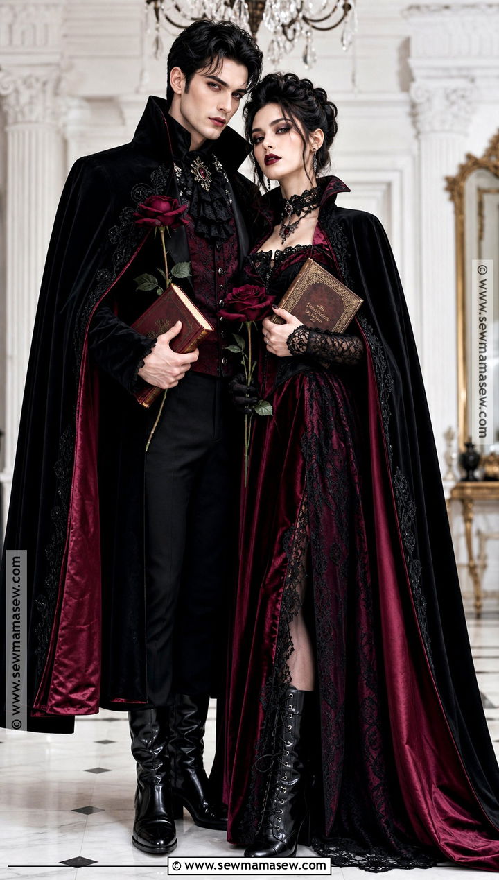 Vampire Couple Costume - 40 last minute couples costumes