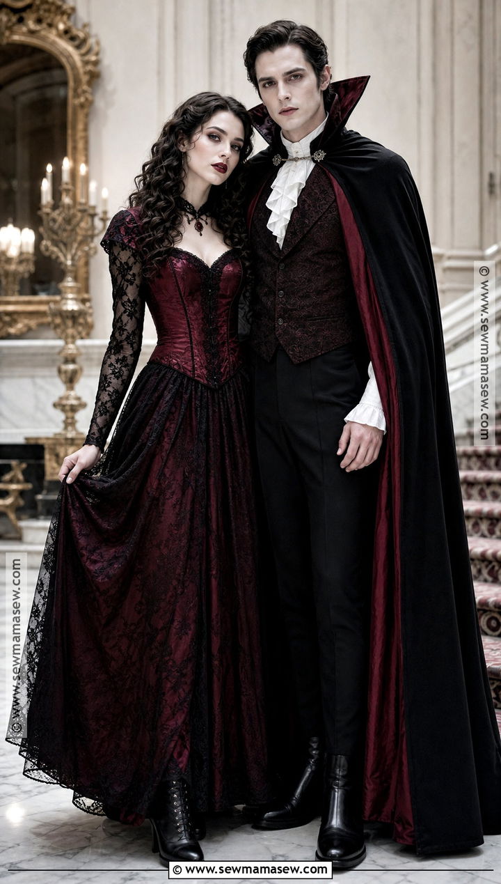 Vampire Couple Costume - 45 halloween costumes for couples