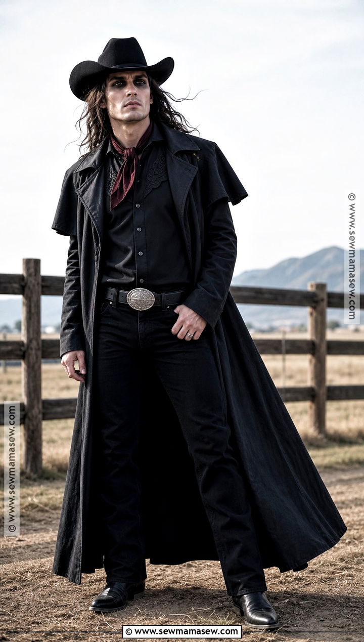 Vampire Cowboy Outfit - 40 vampire outfit ideas for men