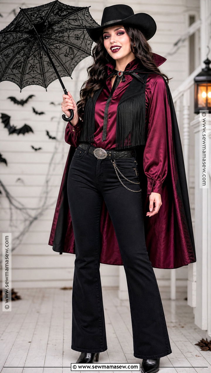 Vampire Cowgirl Costume - 50 cowgirl costume ideas