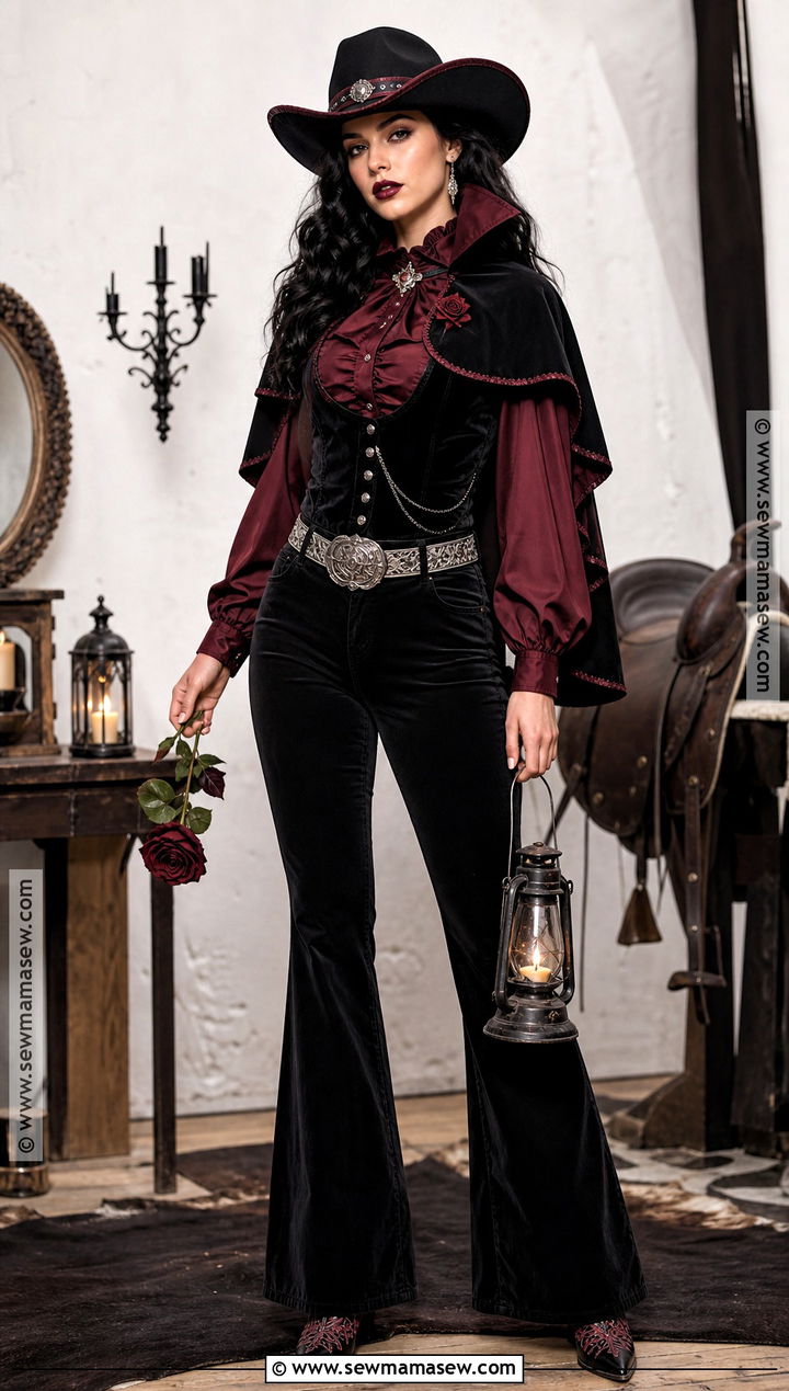 Vampire Cowgirl Costume - 45 cowgirl halloween costumes