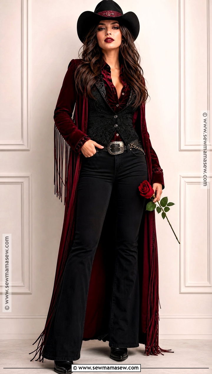 Vampire Cowgirl Halloween Outfit - 40 cowgirl outfits halloween