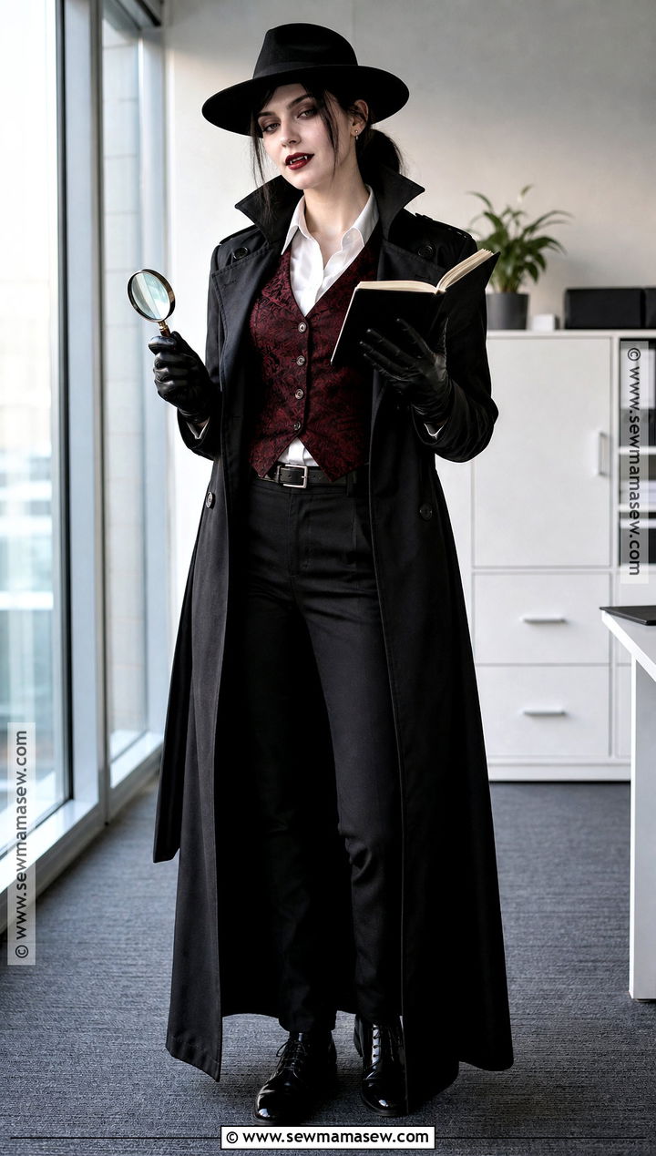 Vampire Detective Costume - 50 vampire costume ideas