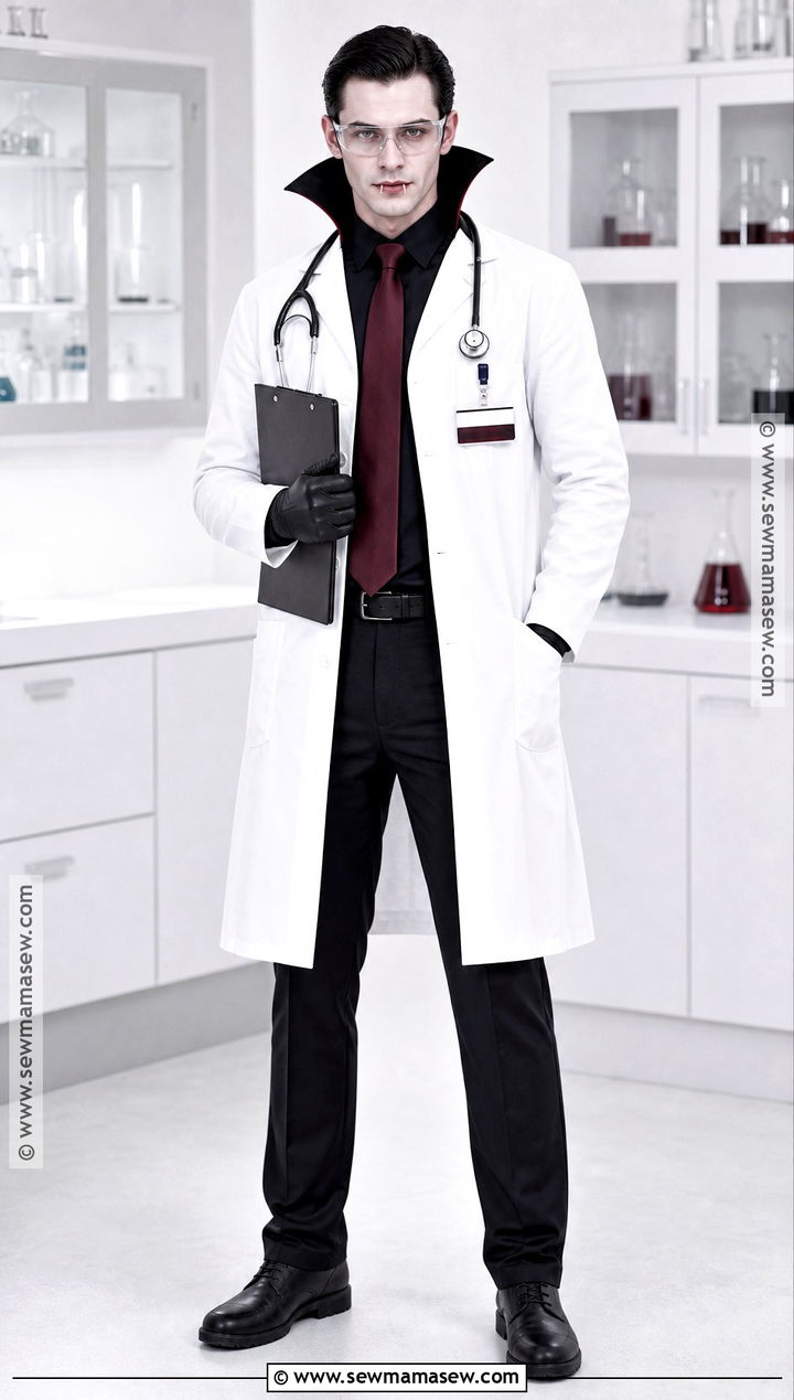 Vampire Doctor Costume - 30 Vampire Halloween Costume Ideas for Men
