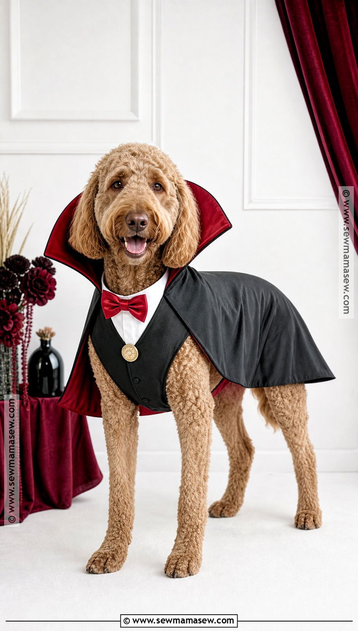 Vampire Dog Halloween Costume - 45 dog halloween costumes