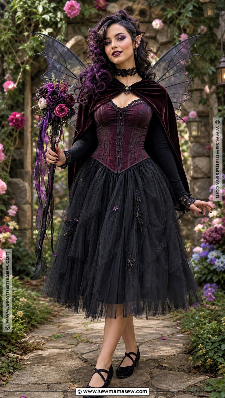 Vampire Fairy Costume - 40 Vampire Halloween Costume Ideas for Women