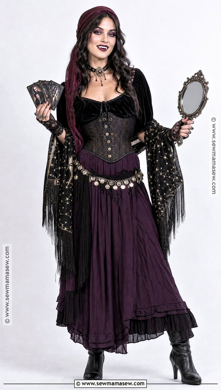 Vampire Fortune Teller Costume - 30 vampire costume inspo ideas for women
