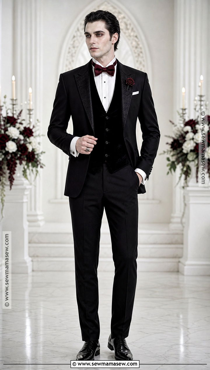 Vampire Groom Outfit - 30 vampire clothes for men