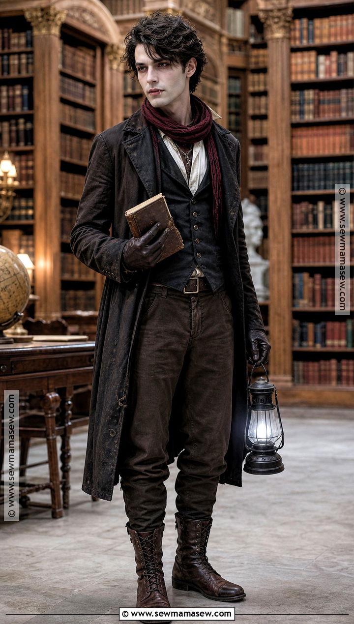 Vampire Hunter Turned Vampire Costume - 30 Mens Vampire Costume Ideas