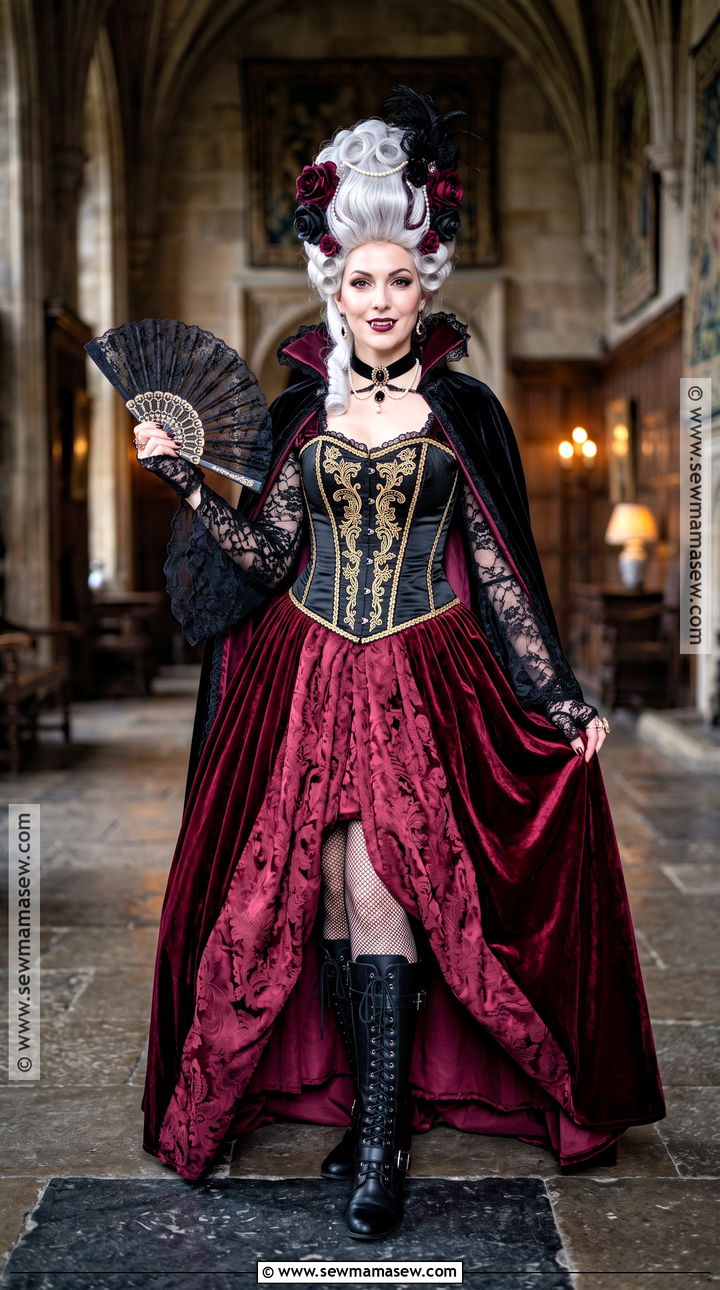 Vampire Marie Antoinette Costume - 35 marie antoinette costume halloween ideas