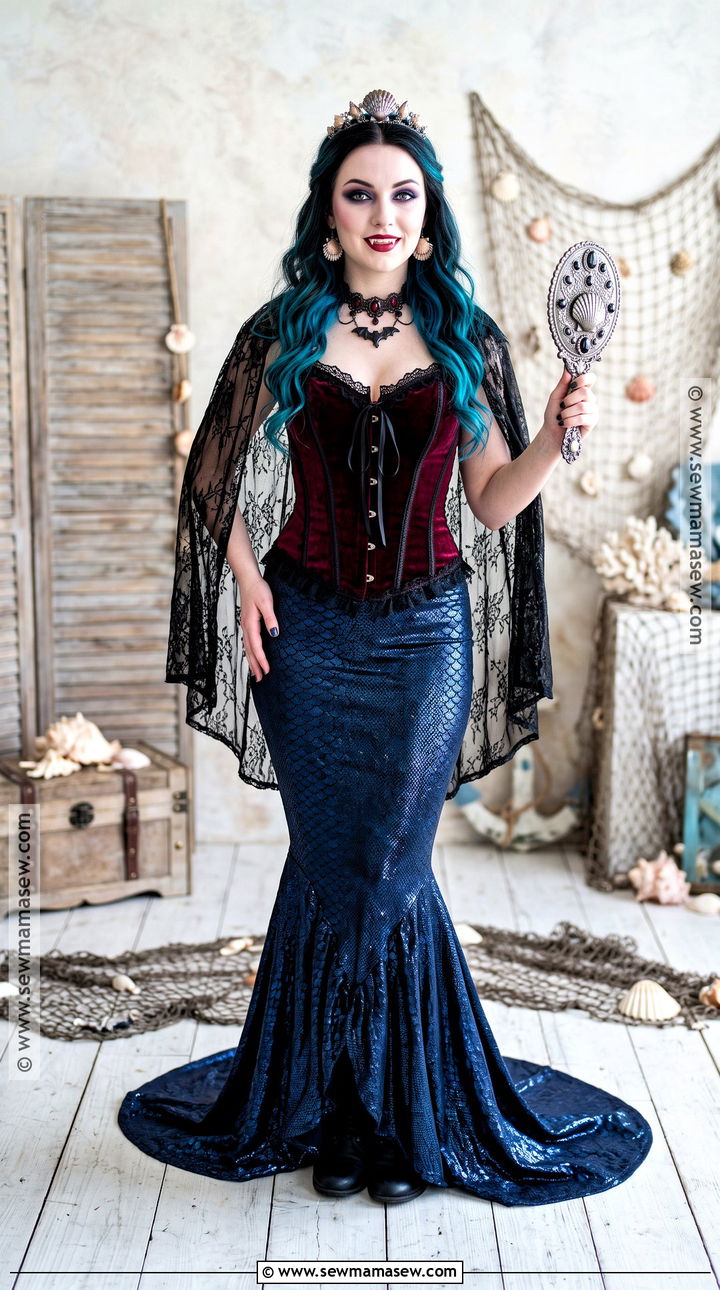 Vampire Mermaid Costume - 40 Vampire Halloween Costume Ideas for Women