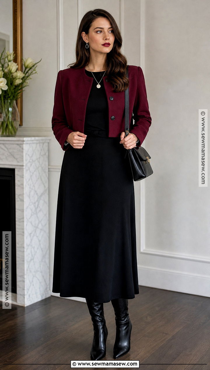 Vampire Outfit With Black Maxi Dress - 50 vampire outfit ideas