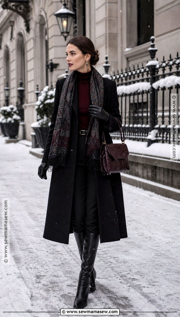 Vampire Outfit With Long Black Coat - 50 vampire outfit ideas