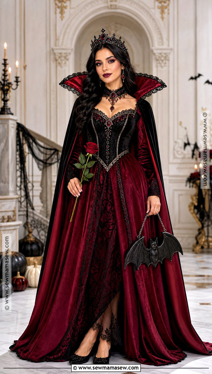 Vampire Princess Costume - 45 princess halloween costume ideas