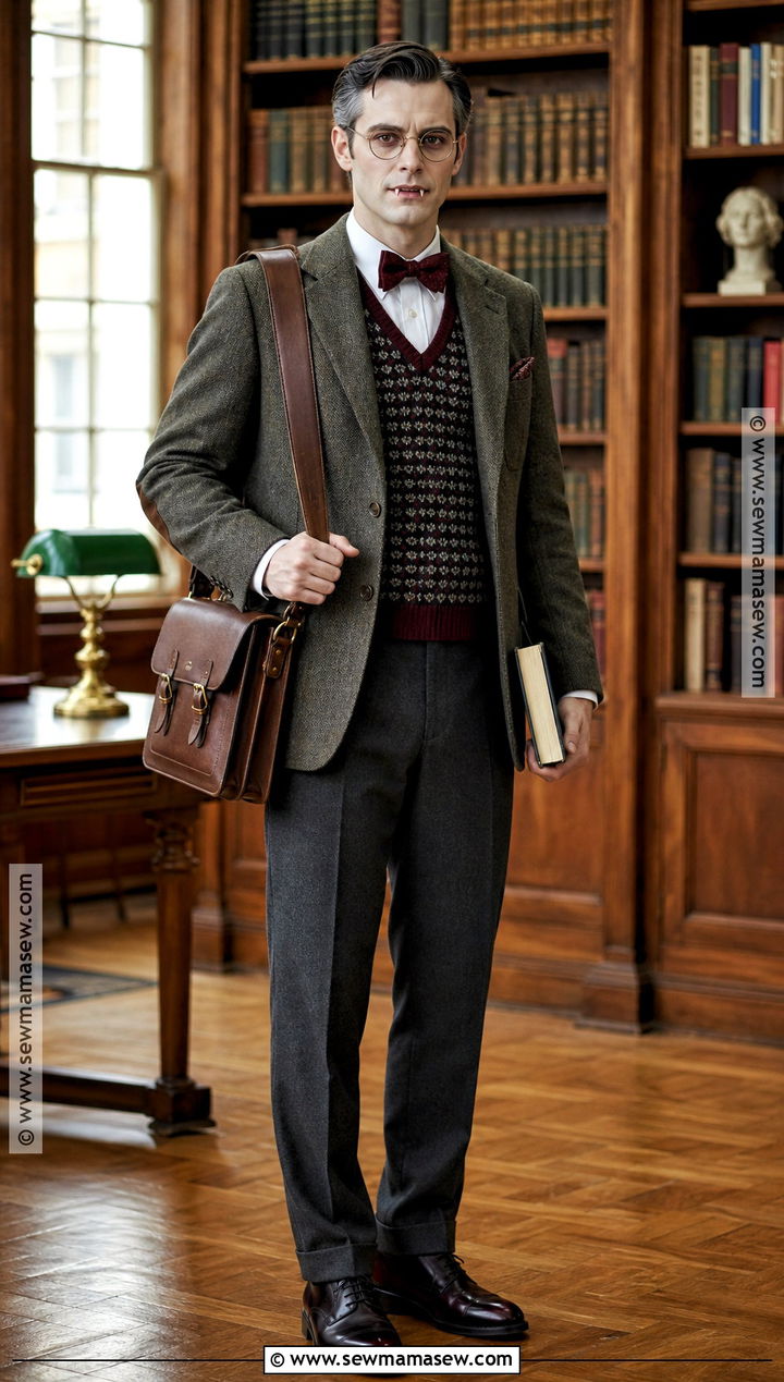 Vampire Professor Costume - 30 Vampire Halloween Costume Ideas for Men