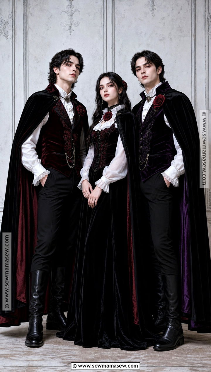 Vampire Sibling Costume - 40 sibling halloween costumes