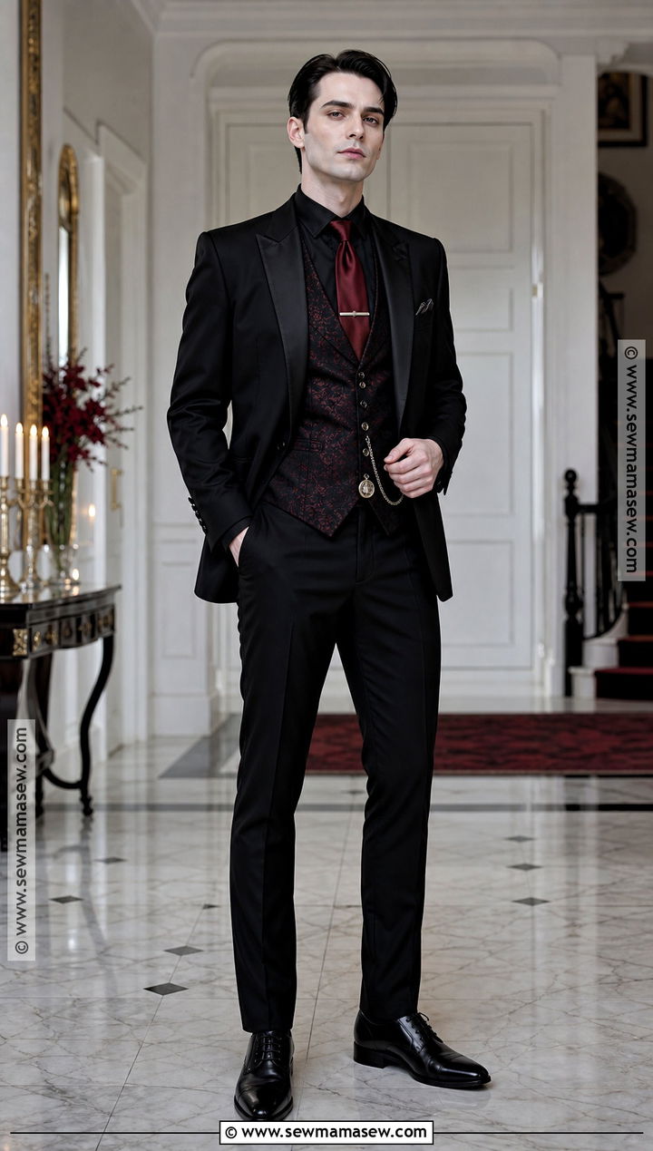 Vampire Suit Outfit - 40 vampire outfit ideas for men