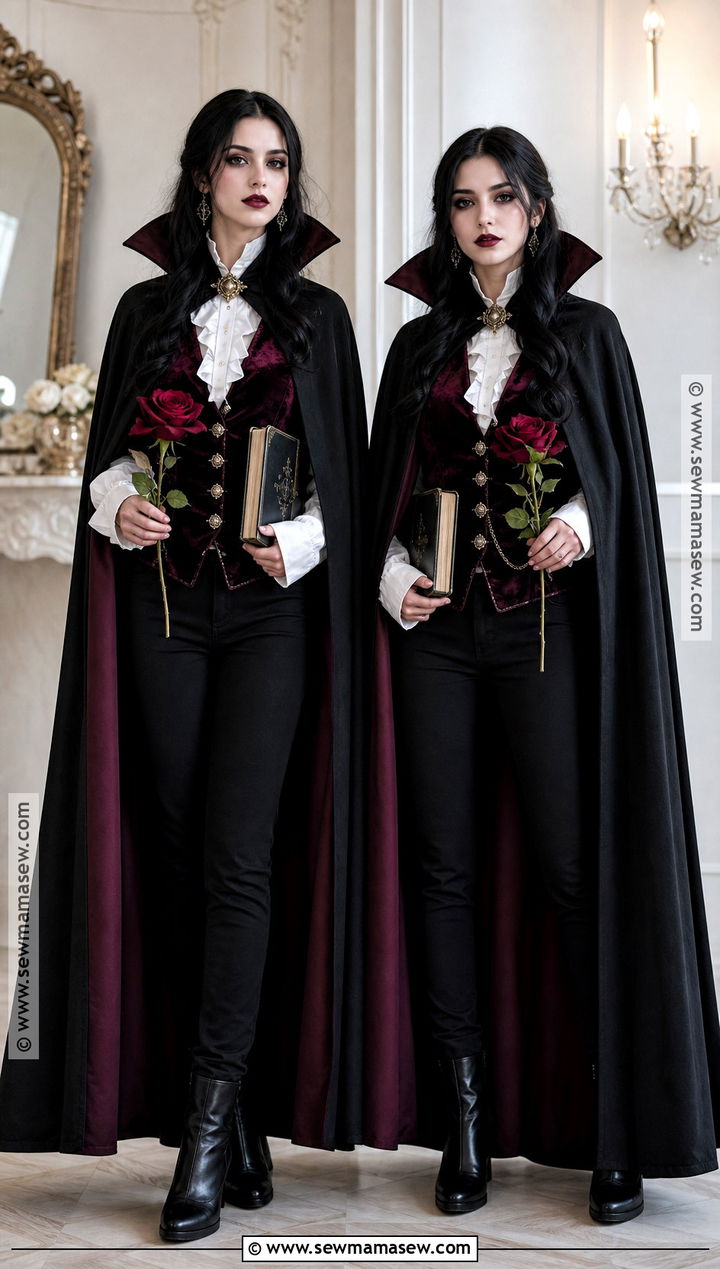Vampire Twins Costume - 30 Twin Costume Ideas