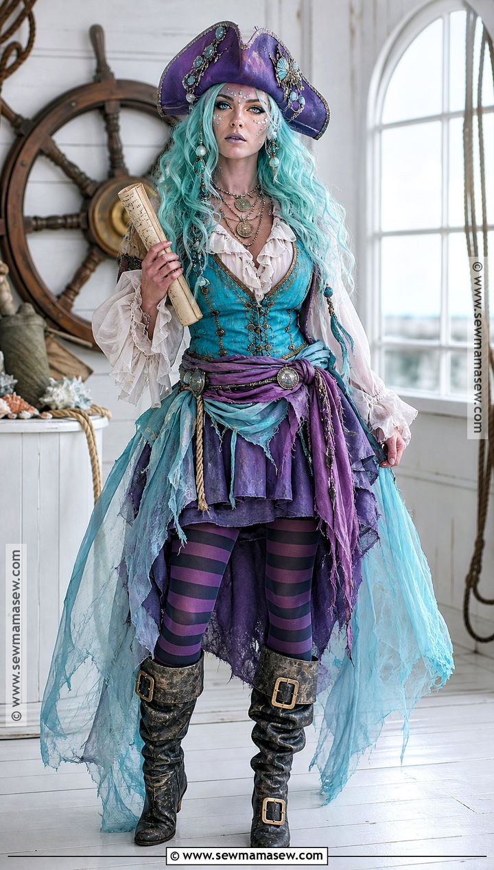 Vandala Doubloons Pirate Ghost Costume - 50 monster high halloween costumes