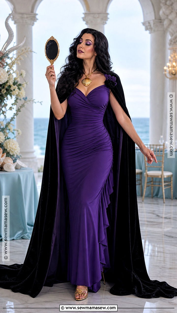 Vanessa Costume With Purple Dress - 30 Disney Villain Costumes for Women
