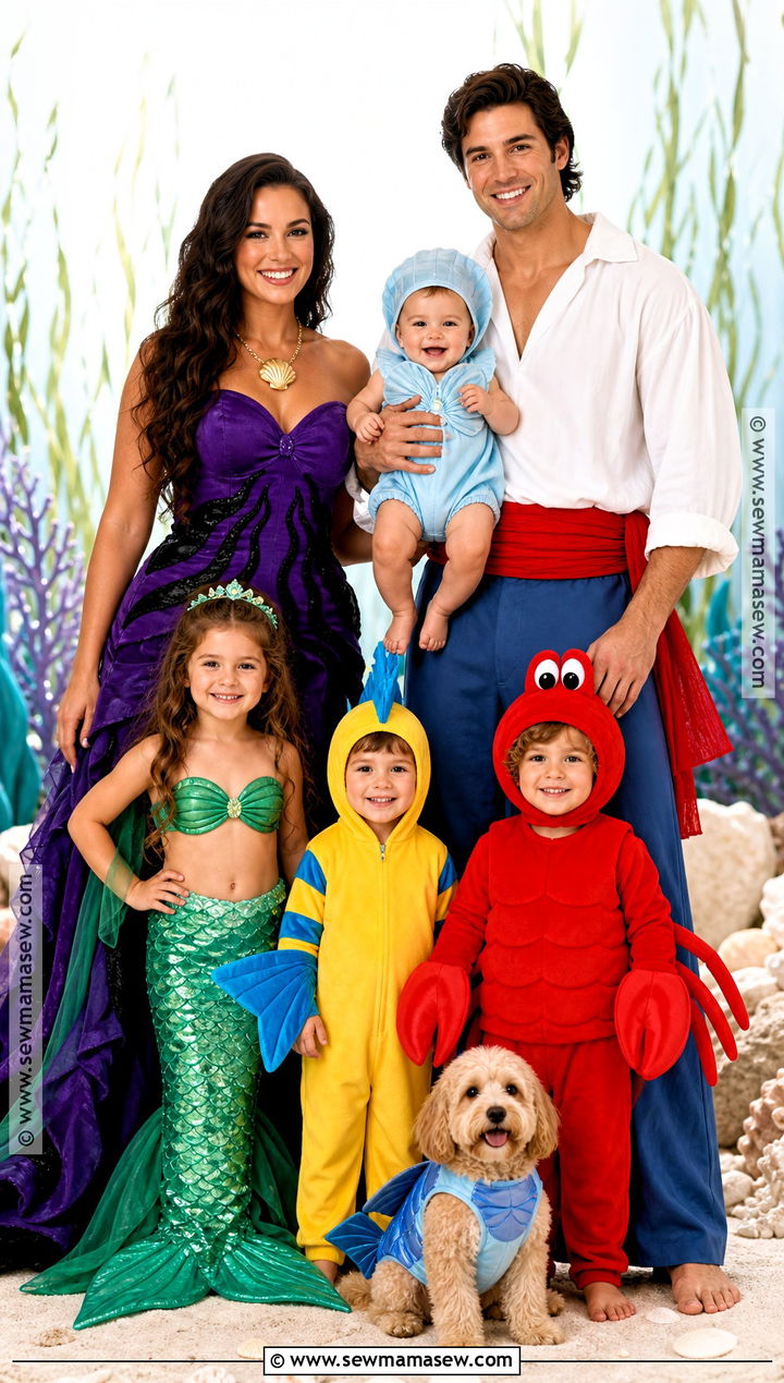 Vanessa Little Mermaid Family Costume - 30 Vanessa Little Mermaid Costume Ideas