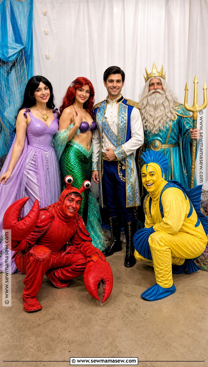 Vanessa Little Mermaid Group Costume - 30 Vanessa Little Mermaid Costume Ideas