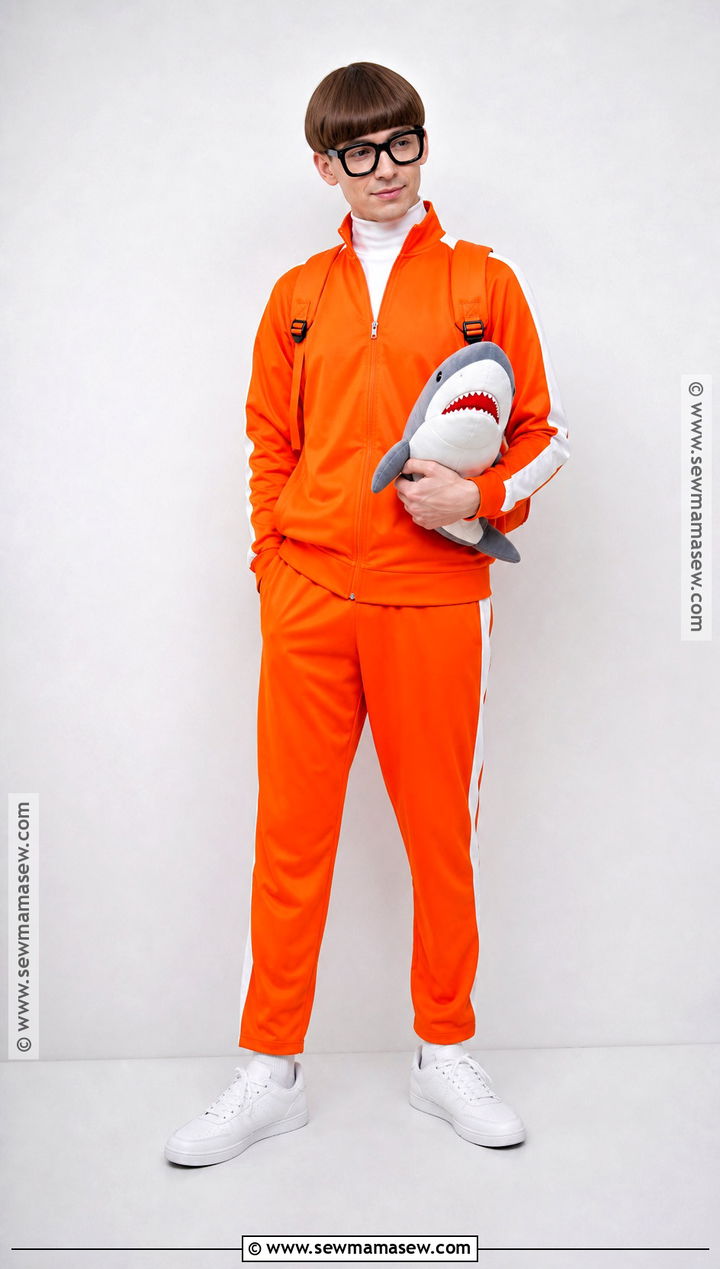 Vector Costume With Orange Tracksuit - 30 dispical me characters costumes