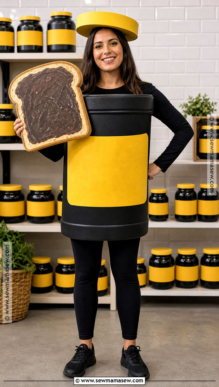 Vegemite Jar Costume - 35 aussie icons costume ideas