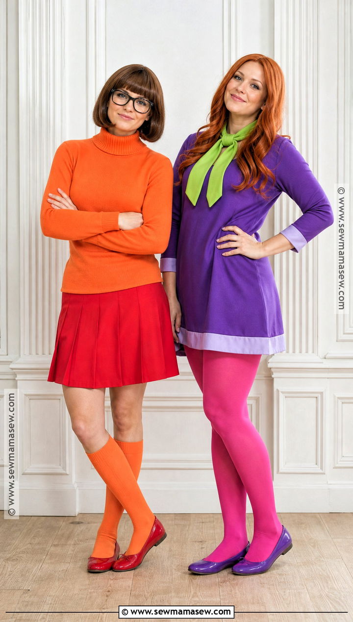 Velma And Daphne Costume - 40 halloween costumes for two