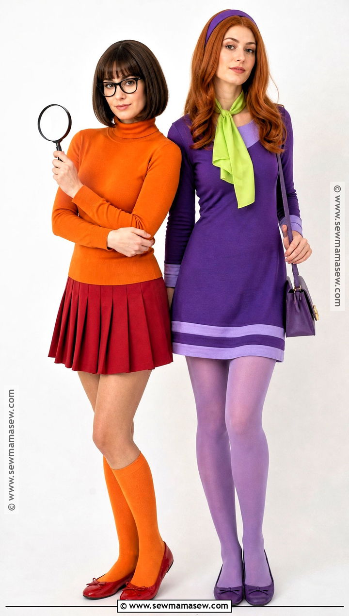 Velma And Daphne Duo Costume - 35 velma halloween costume ideas