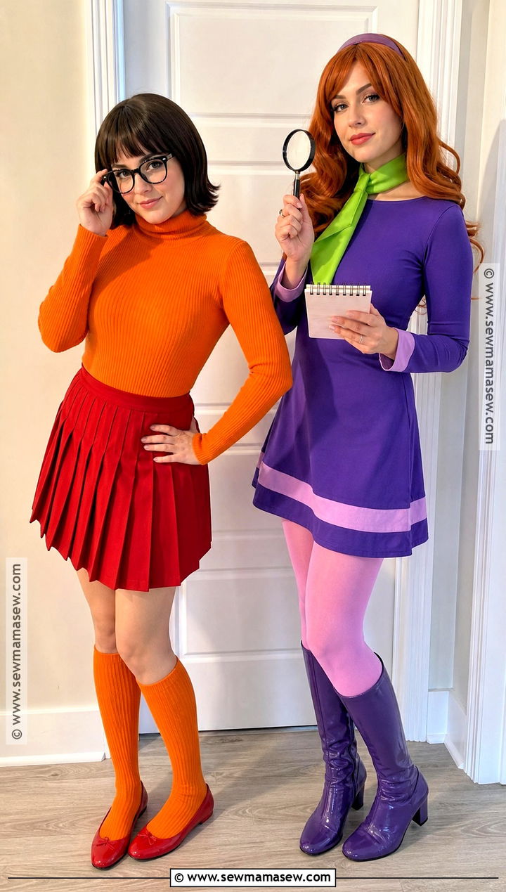 Velma And Daphne Duo Costume - 40 costume halloween duo ideas