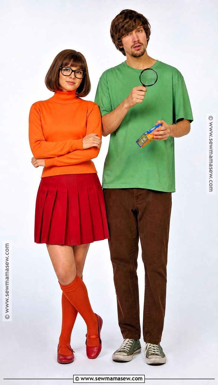 Velma And Shaggy Costume - 50 couples halloween costume ideas