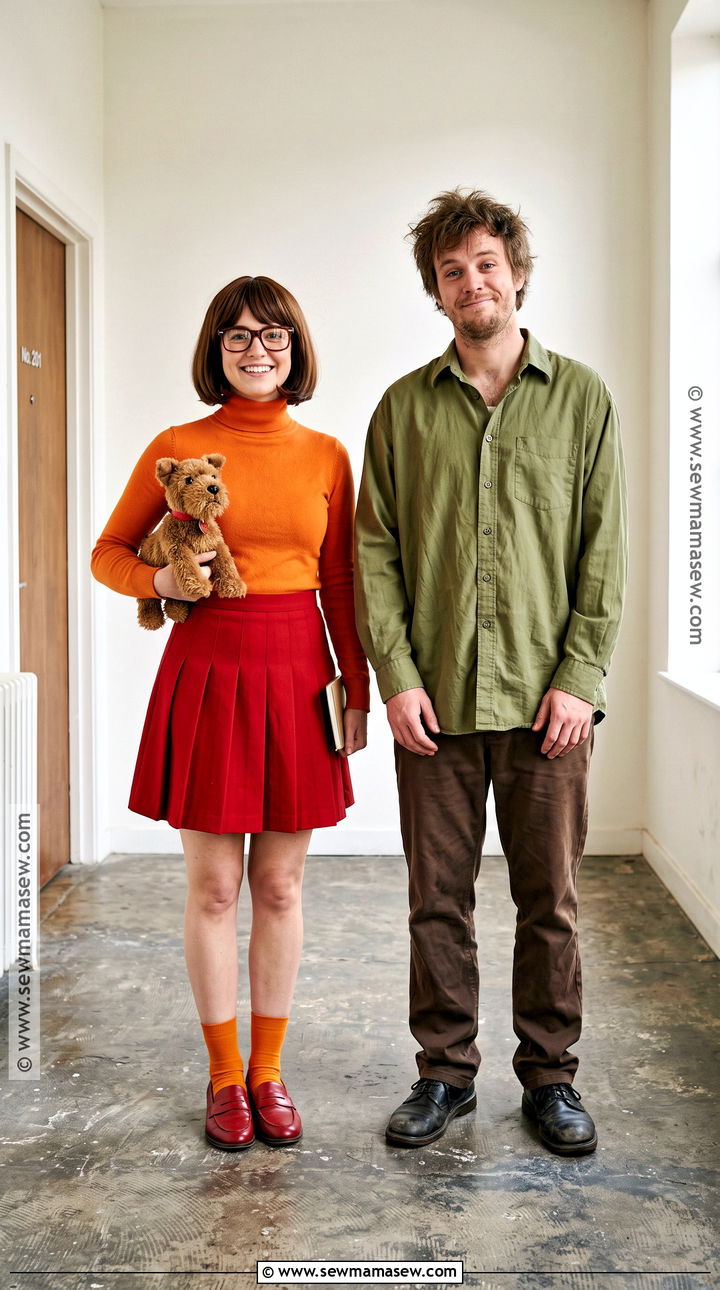 Velma And Shaggy Couple Costume - 35 matching couple costumes