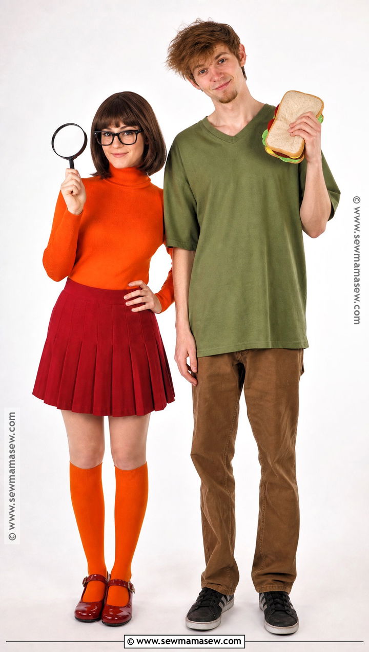 Velma And Shaggy Couple Costume - 35 velma halloween costume ideas