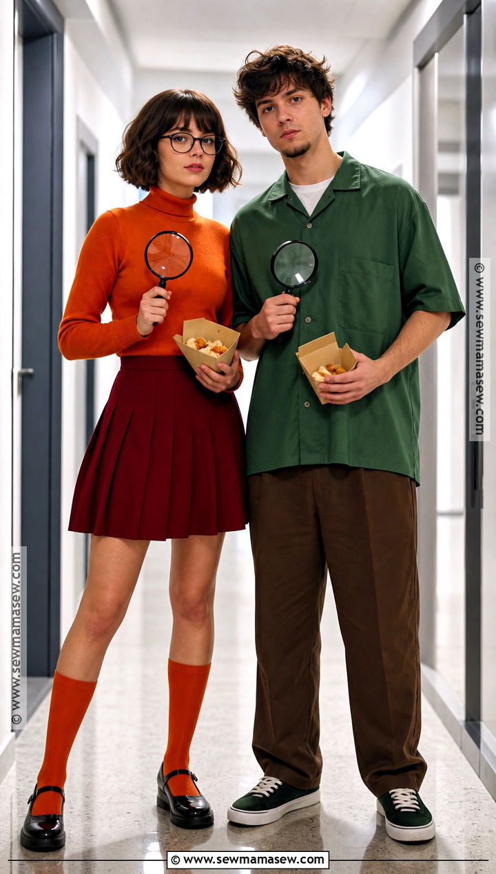 Velma And Shaggy Couple Costume - 45 halloween costumes for couples