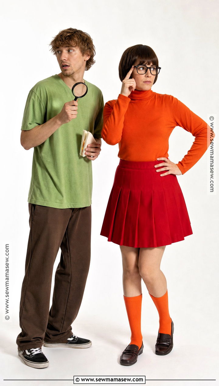 Velma And Shaggy Couple Costume - 30 couples costumes ideas