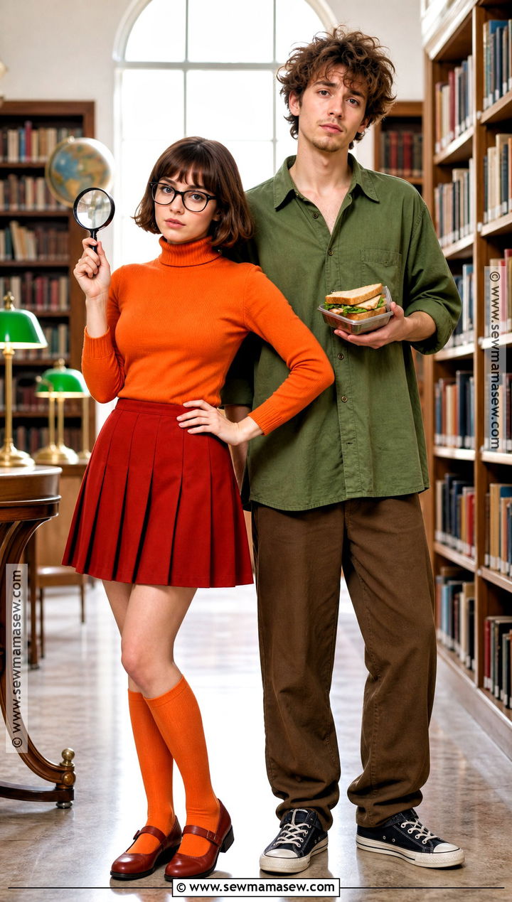 Velma And Shaggy Couples Costume - 40 creative couples costumes