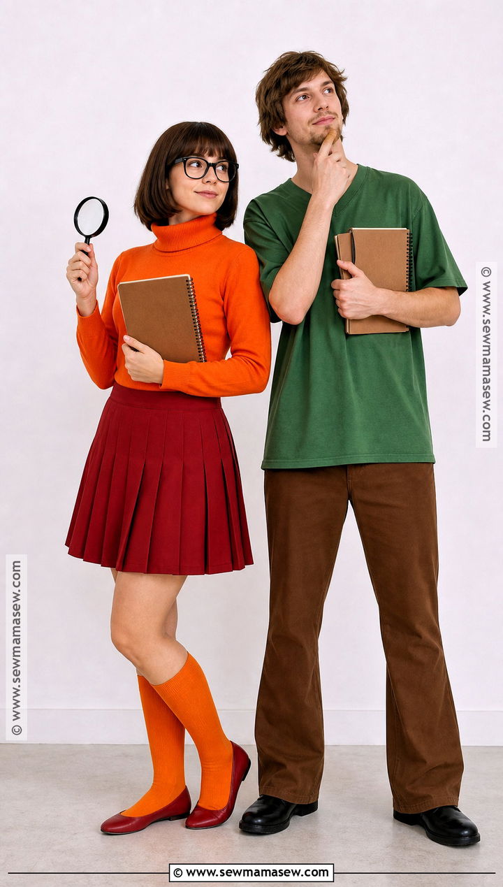 Velma And Shaggy Mystery Costume - 45 duo halloween costumes for couples