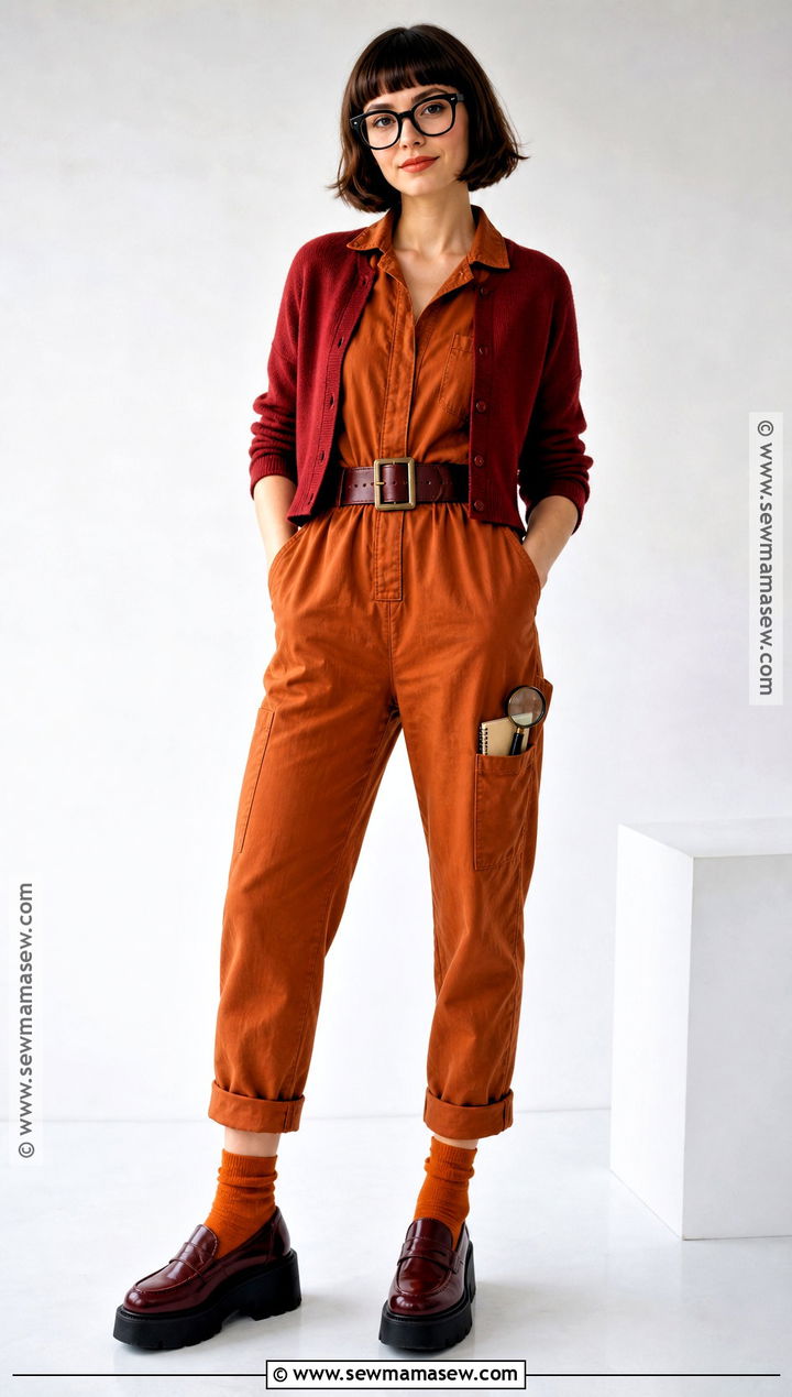 Velma Jumpsuit Costume - 35 velma halloween costume ideas