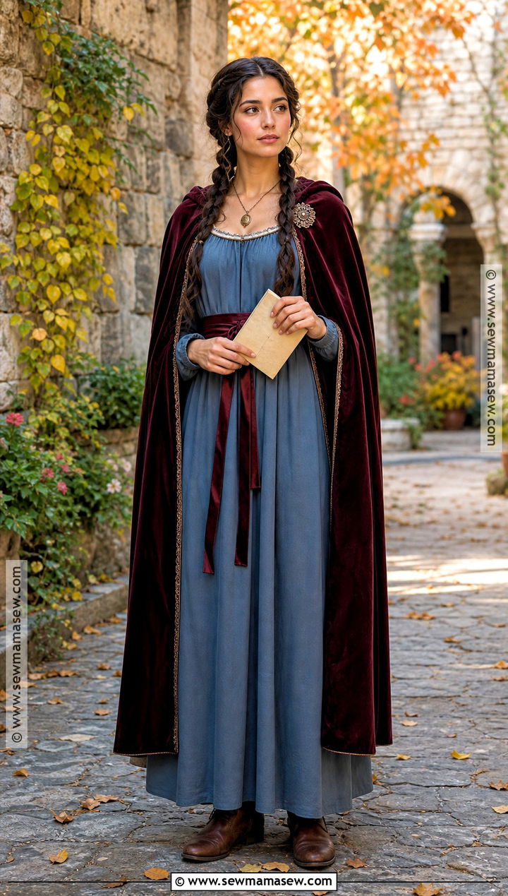 Velvet Cape Juliet Costume - 35 juliet costume ideas