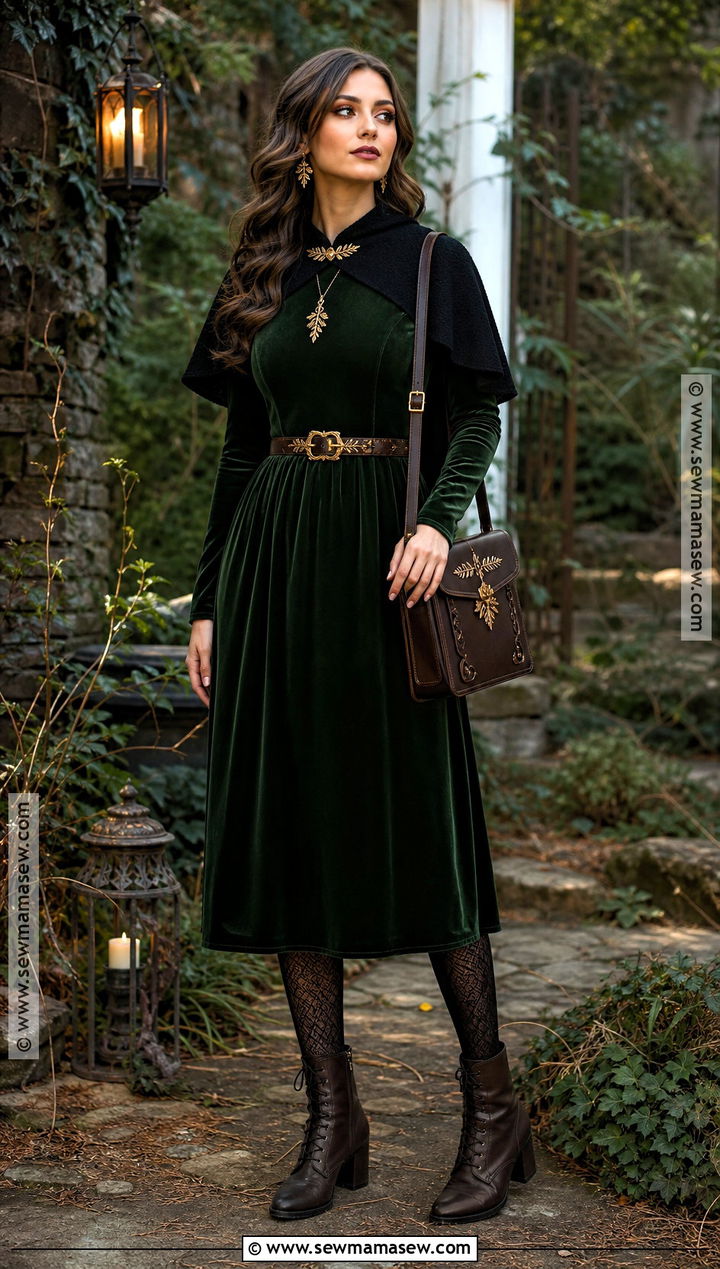 Velvet Forest Witch Outfit - 35 forest witch outfit ideas