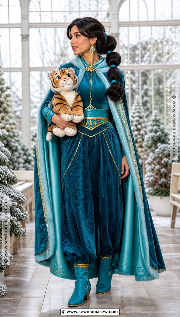 Velvet Winter Jasmine Costume - 35 Jasmine Princess Costume Ideas
