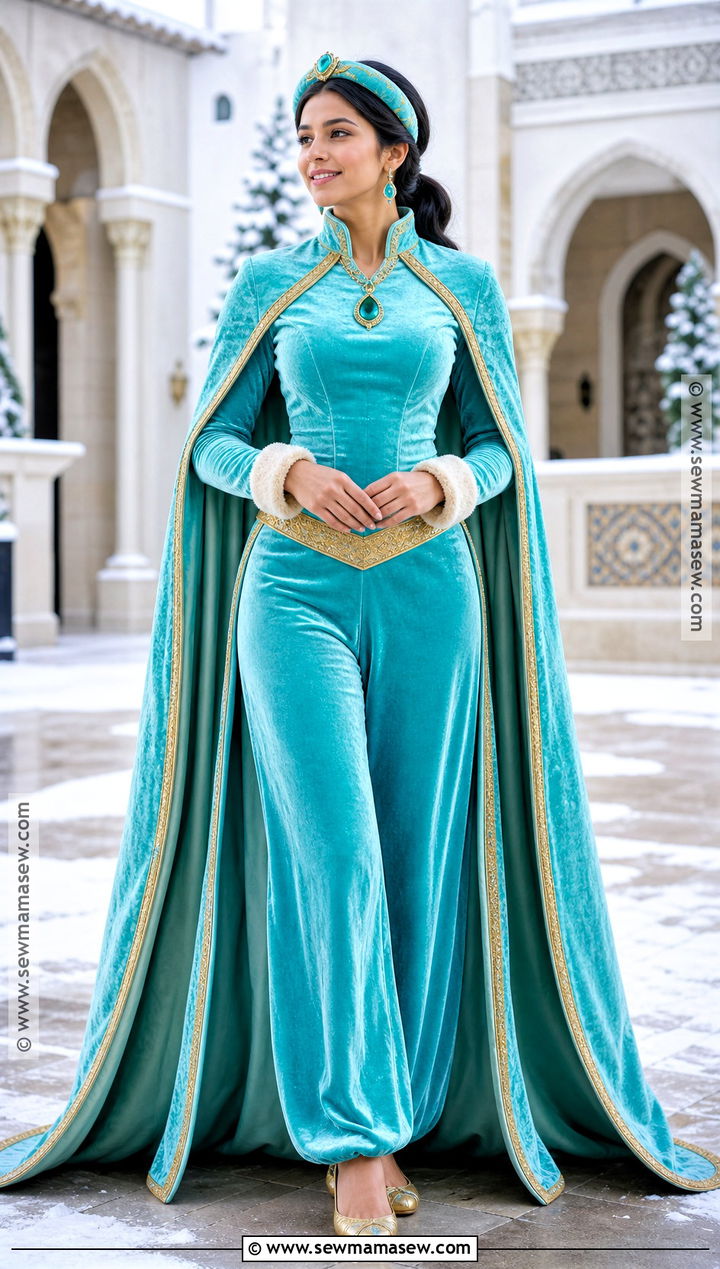 Velvet Winter Jasmine Costume - 30 jasmine costume ideas for women