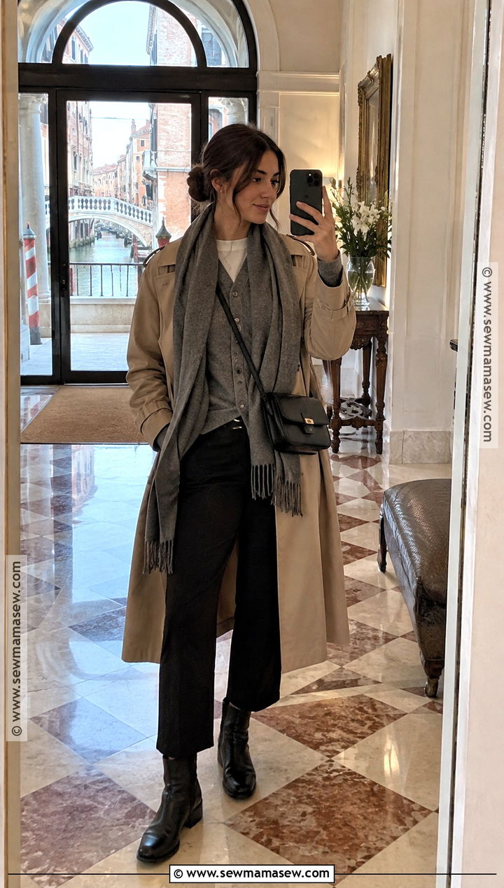 Venice November Cardigan And Pants Outfit - 15 venice in november outfits