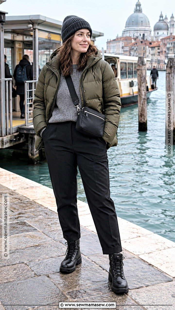 Venice November Puffer Jacket Outfit - 15 venice in november outfits