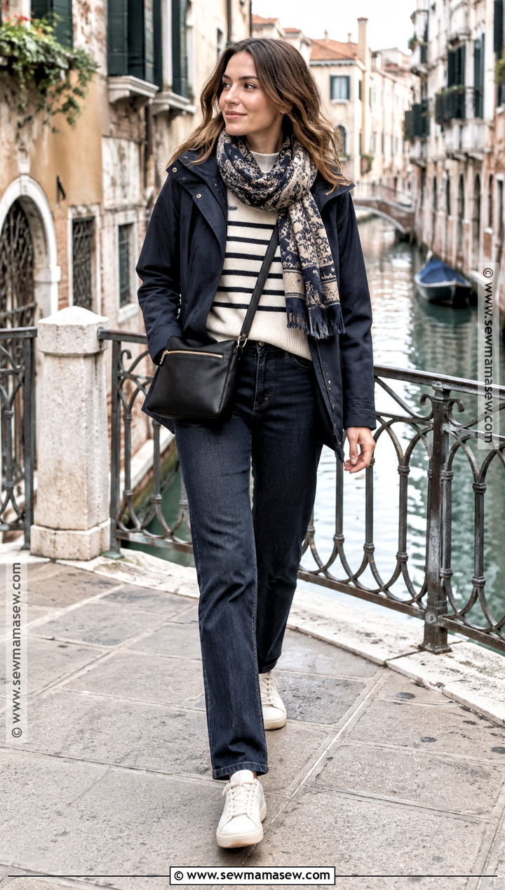 Venice November Sweater And Jeans Outfit - 15 venice in november outfits