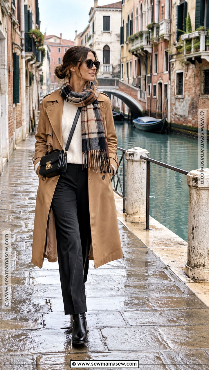 Venice November Trench Coat Outfit - 15 venice in november outfits