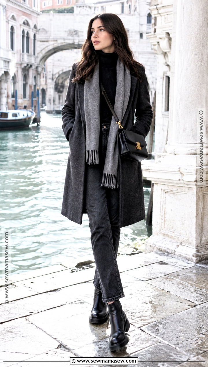 Venice November Wool Coat Outfit - 15 venice in november outfits