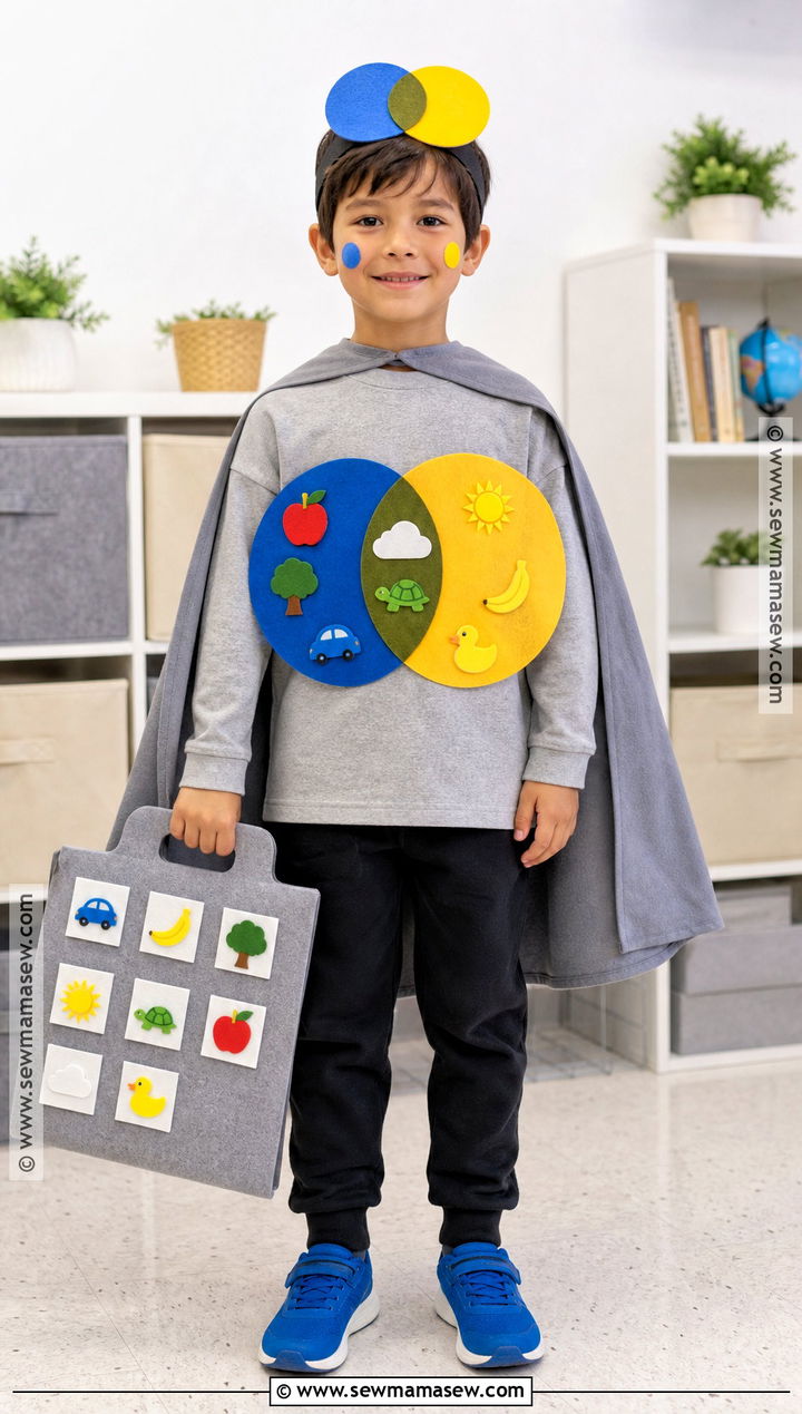 Venn Diagram Maths Day Costume - 30 maths day costumes for kids