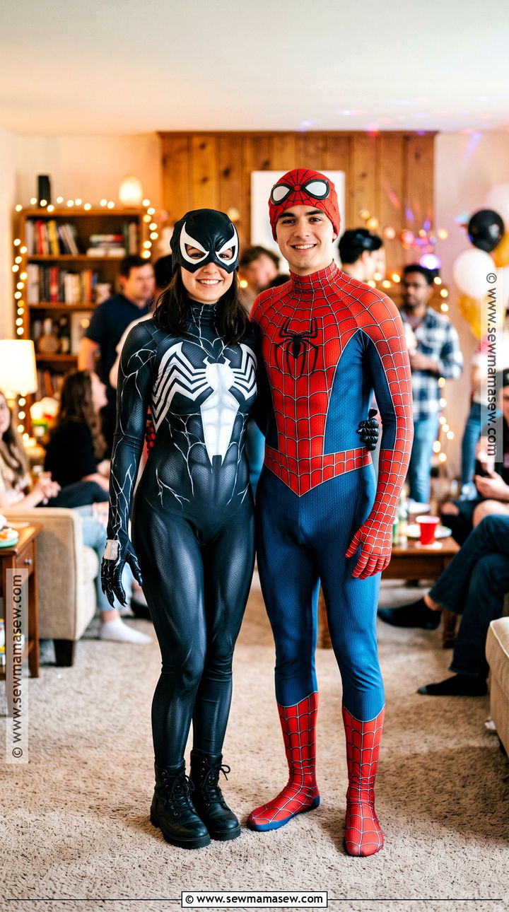 Venom And Spider Man Couple Costume - 35 venom costume ideas